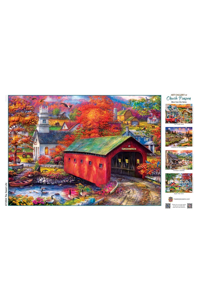 The Sweet Life 1000 Piece Jigsaw Puzzle, Alternate, color, Multicolor