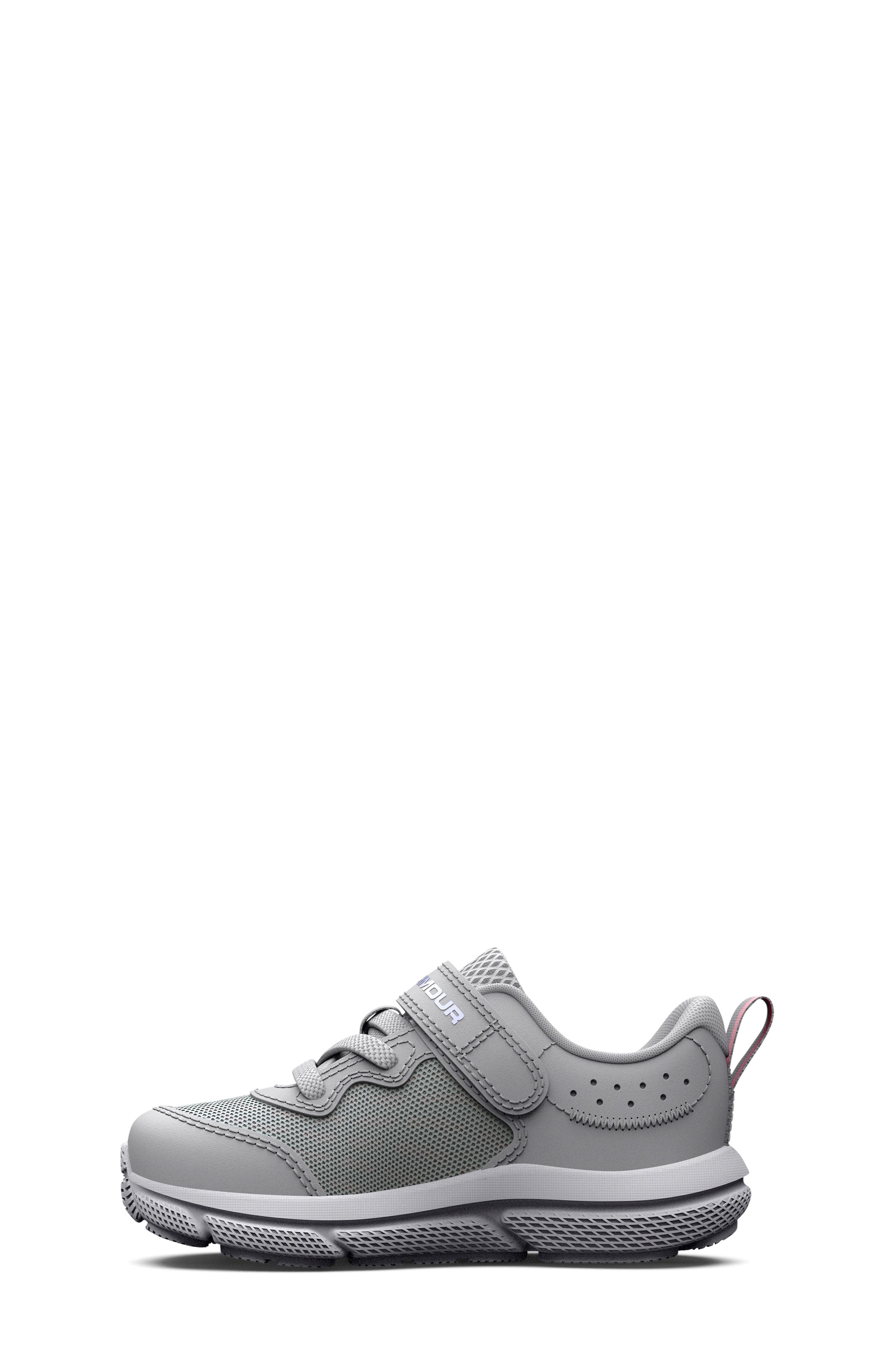 Under Armour Kids' Assert 10 AC Sneaker, Alternate, color, Halo Gray/ Iridescent