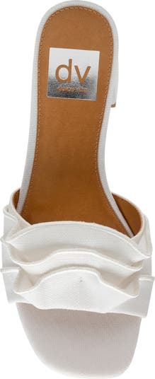 Linnen Slide Sandal