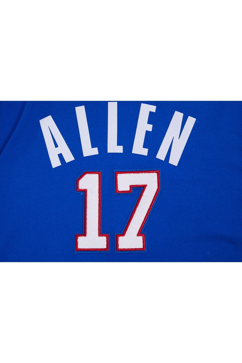 Men's Pro Standard Josh Allen Royal Buffalo Bills Player Name & Number Hoodie T-Shirt, Alternate, color, Royal