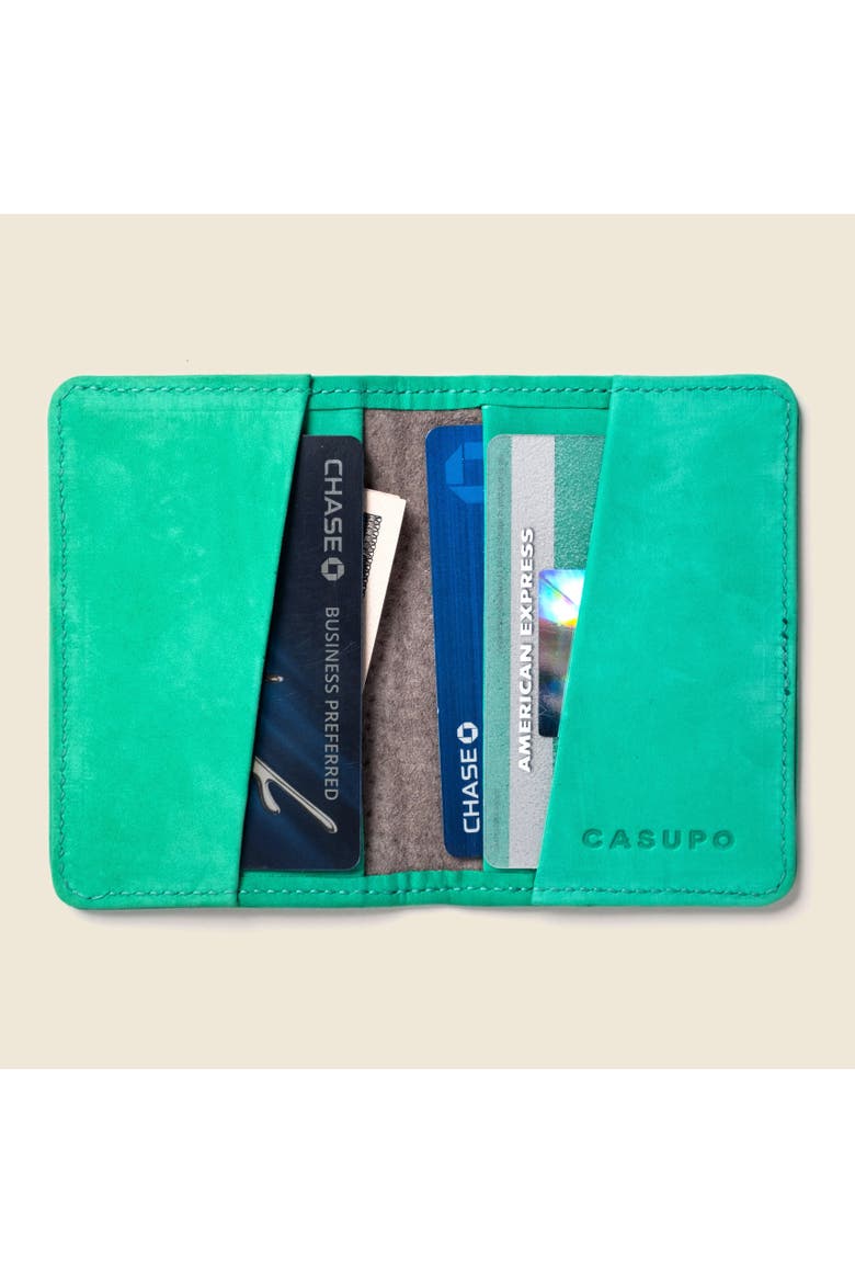Compact Bifold with RFID Protection, Alternate, color, Mint