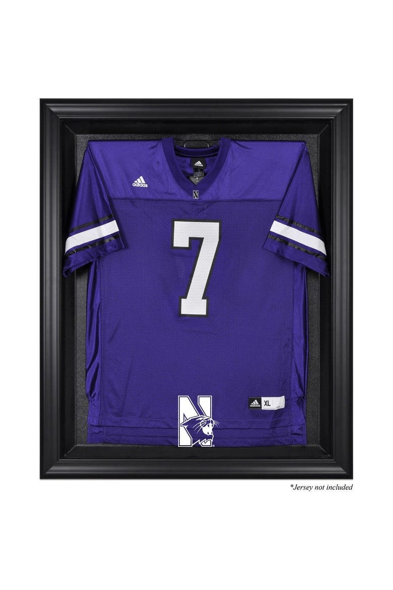 Northwestern Wildcats Black Framed Logo Jersey Display Case, Main, color, Black