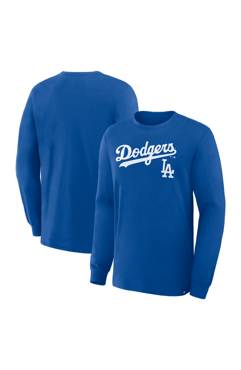 FANATICS Men's Fanatics Royal Los Angeles Dodgers Lock-Up Legacy Long Sleeve T-Shirt, Main, color, Royal
