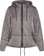 City Chic Kate Hooded Puffer Jacket