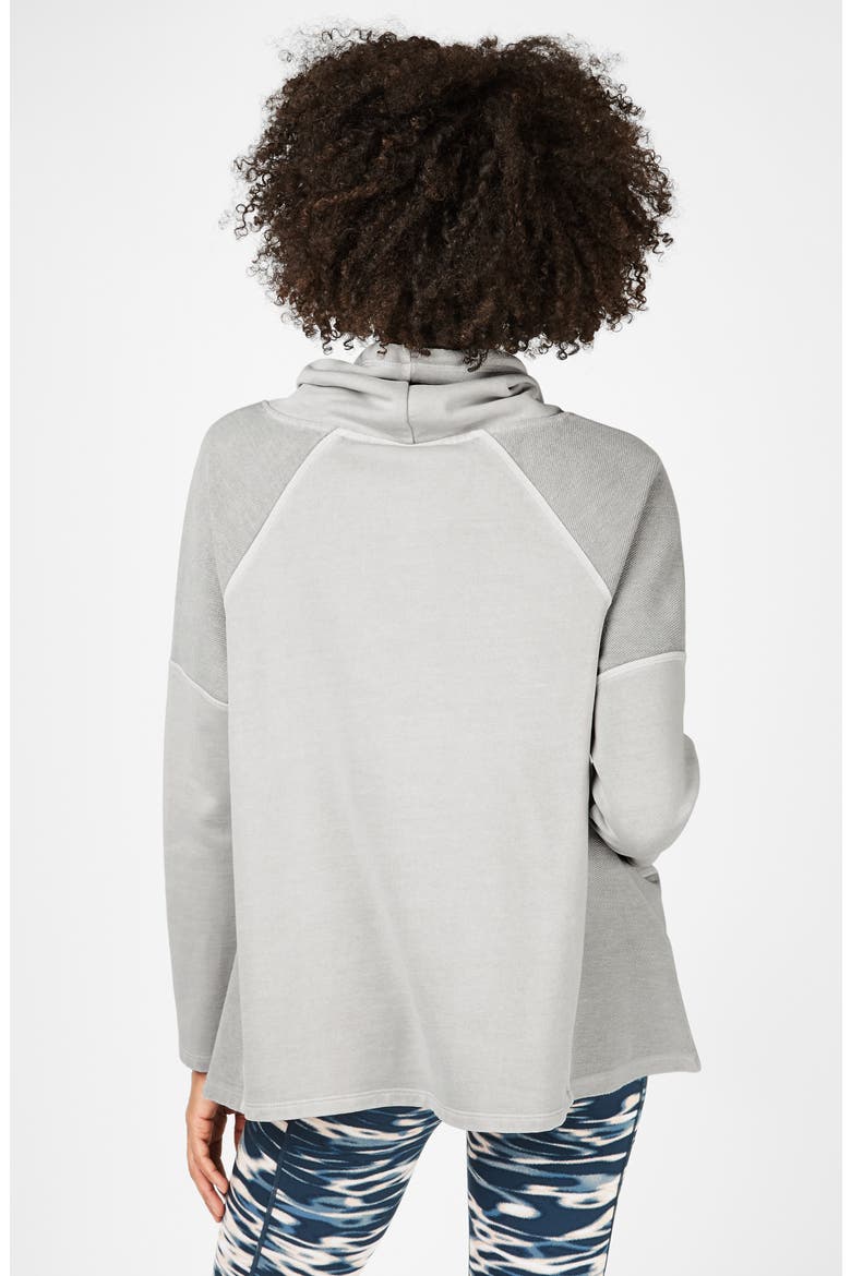 Paradise Hooded Pullover, Alternate, color, LILY WHITE