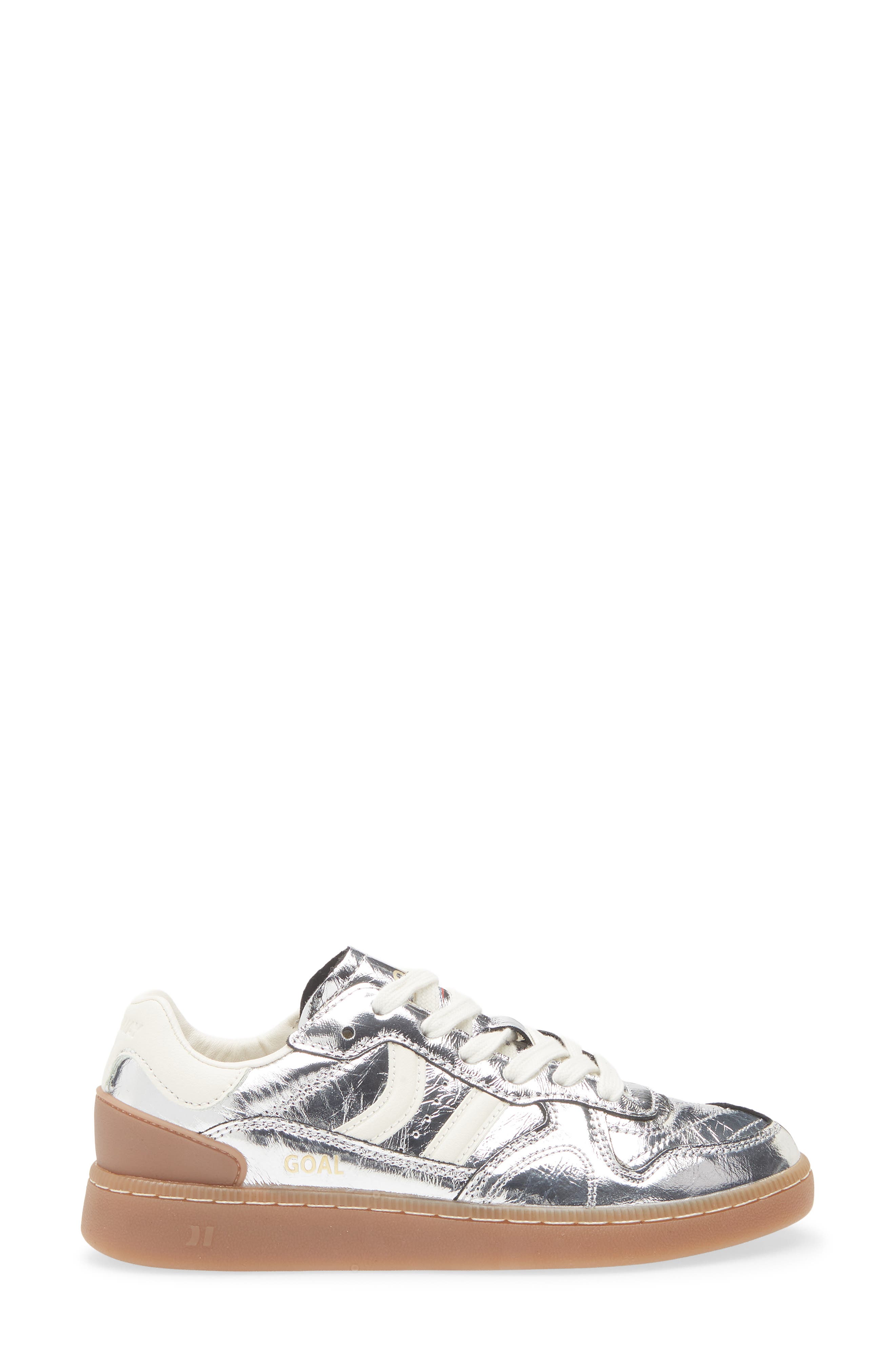 COOLWAY Goal Sneaker, Alternate, color, Silver