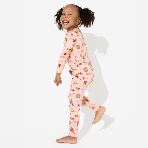 Bellabu Bear Kids' Friends You're My Lobster Set Of 2 Piece Pajamas In Friends: You're My Lobster