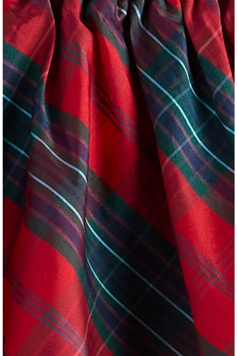 Kids' Plaid Taffeta Skirt, Alternate, color, RED SALSA DAWSON PLAID