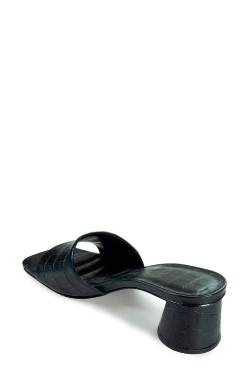 BAND OF THE FREE BAND OF THE FREE ARBOR CROC EMBOSSED SLIDE SANDAL 