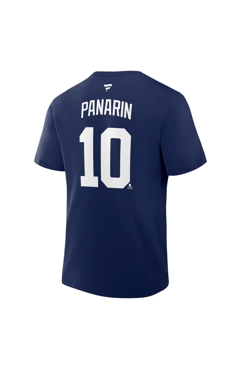 FANATICS Men's Fanatics Artemi Panarin Navy New York Rangers Authentic Stack Name & Number T-Shirt, Alternate, color, Navy