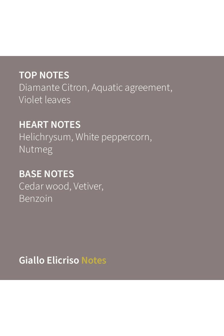 Giallo Elicriso Eau de Parfum, Alternate, color, White