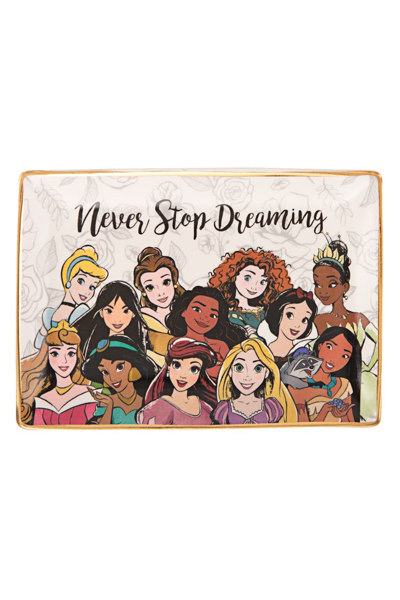 Princess Jewelry Trinket Tray, Main, color, Multi
