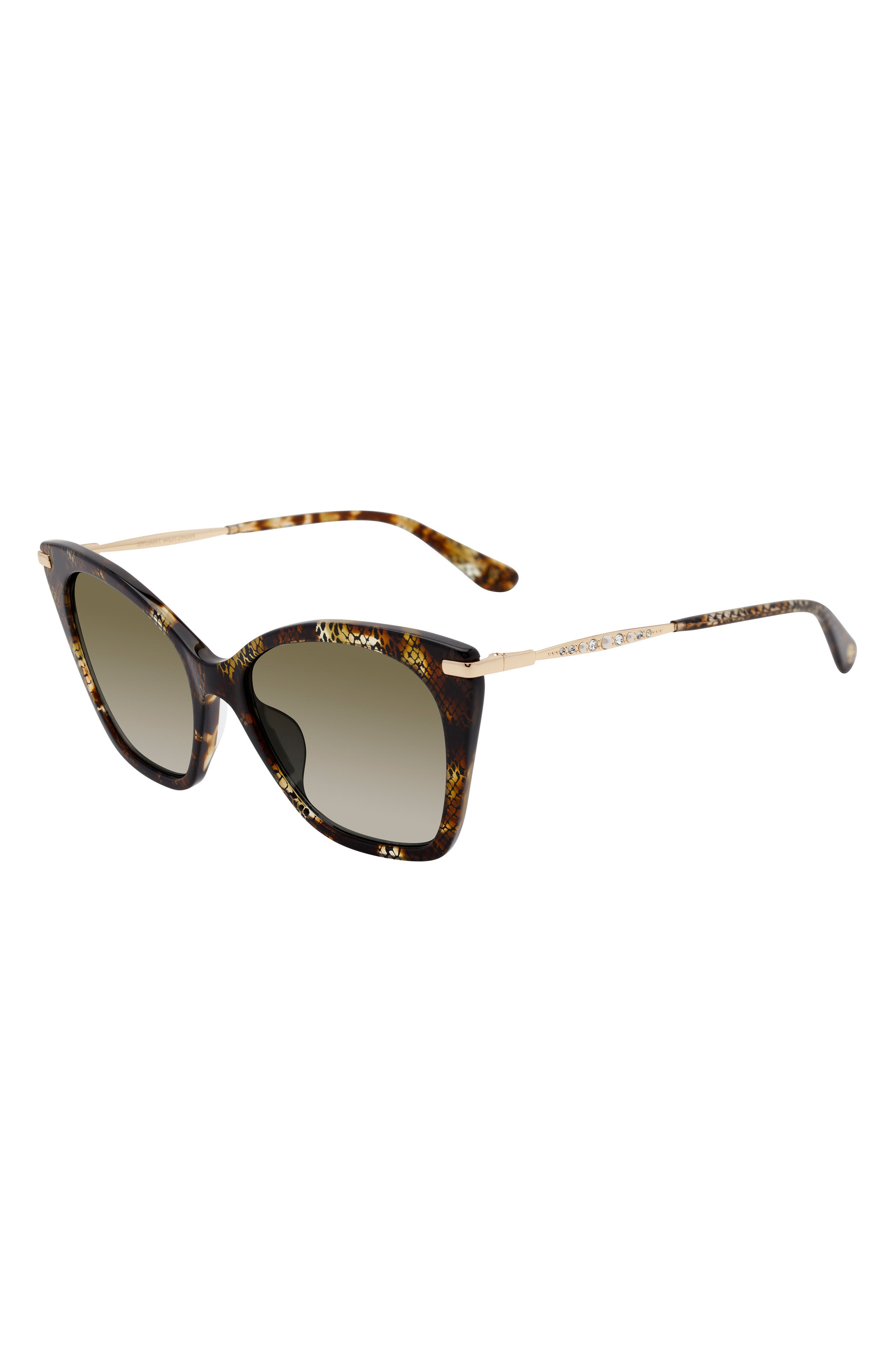 Stuart Weitzman 56mm Gradient Cat Eye Sunglasses (Women) | Nordstrom