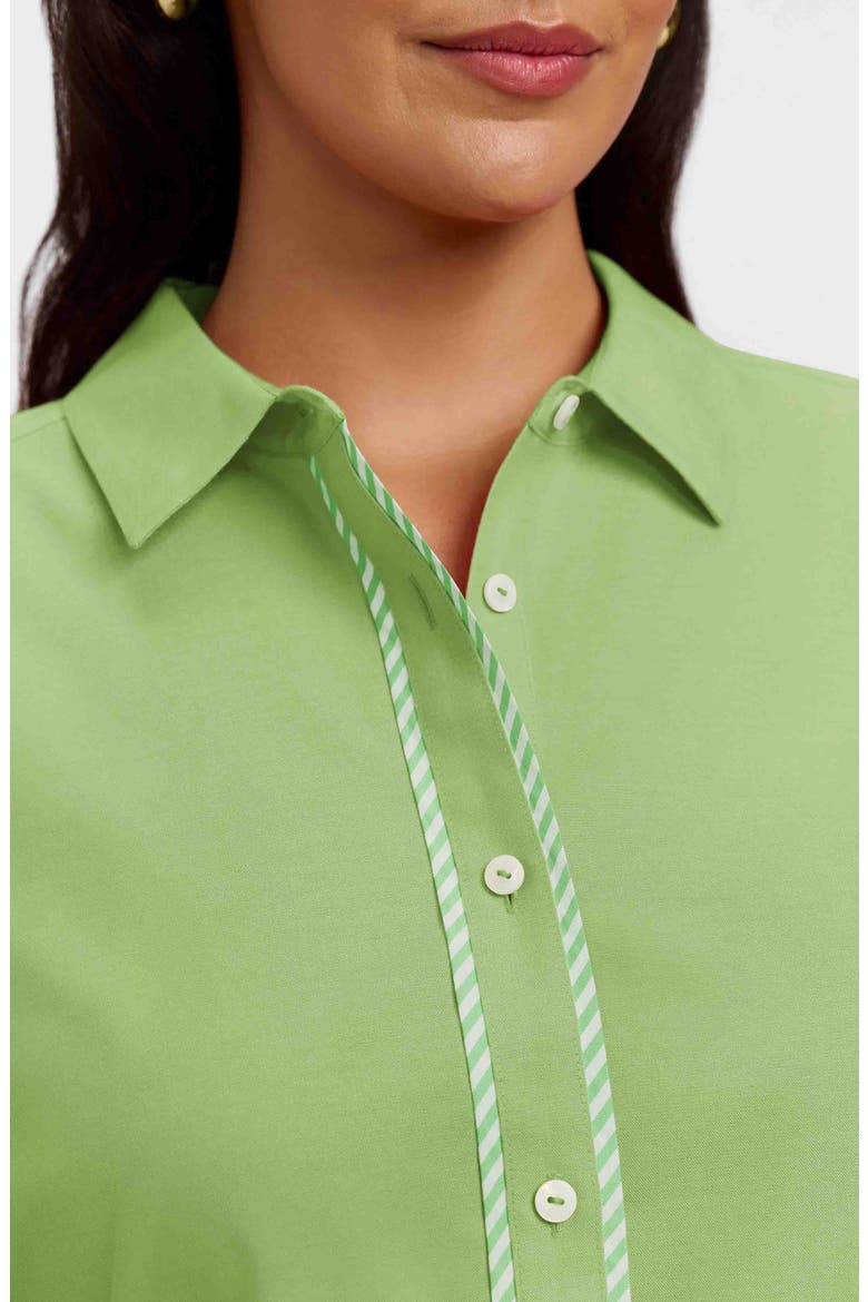 Marni Trim Shirt, Alternate, color, MOJITO GREEN