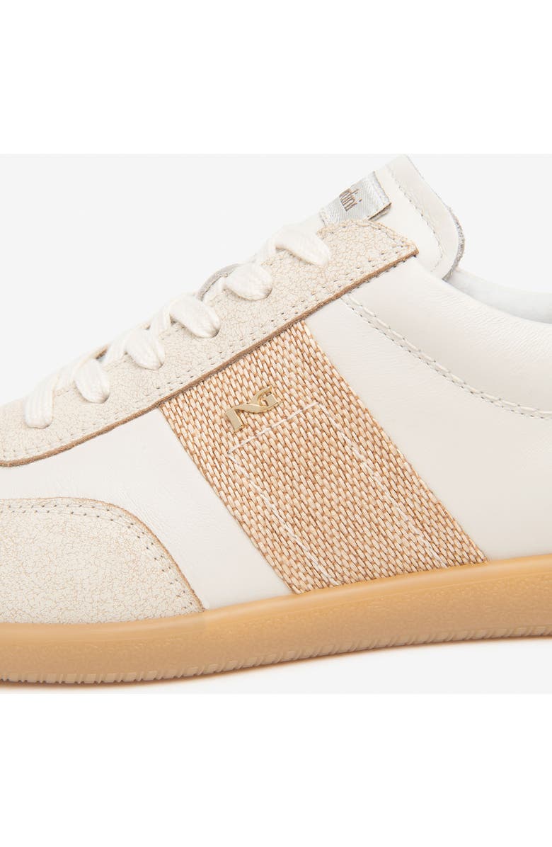 NeroGiardini Low Top Sneaker, Alternate, color, White/ Beige