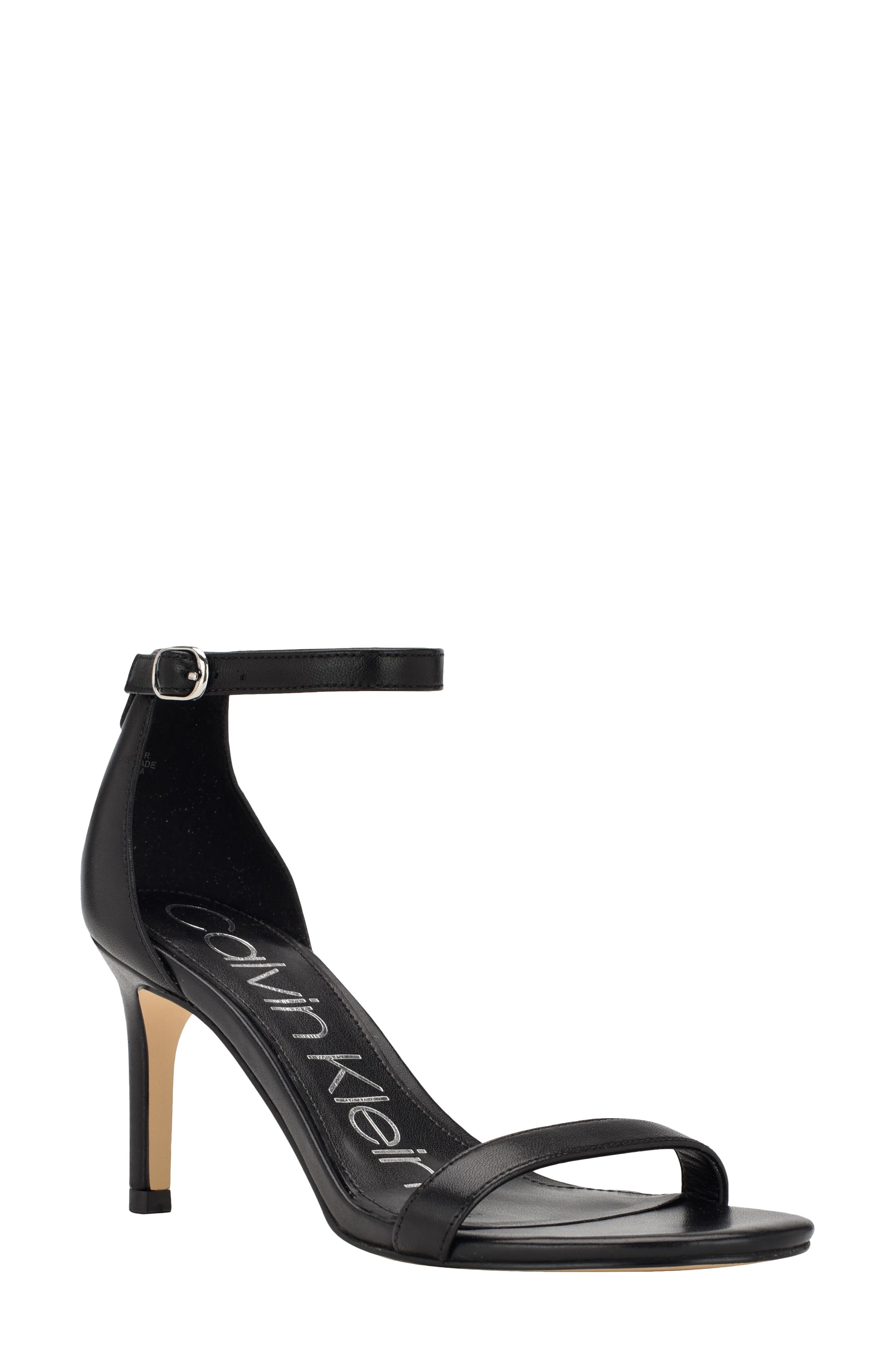 Calvin Klein Fairy Ankle Strap Sandal, Main, color, 