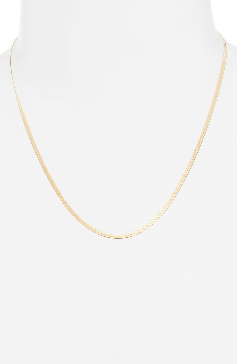 Set & Stones Farrah Snake Chain Necklace, Alternate, color, Gold