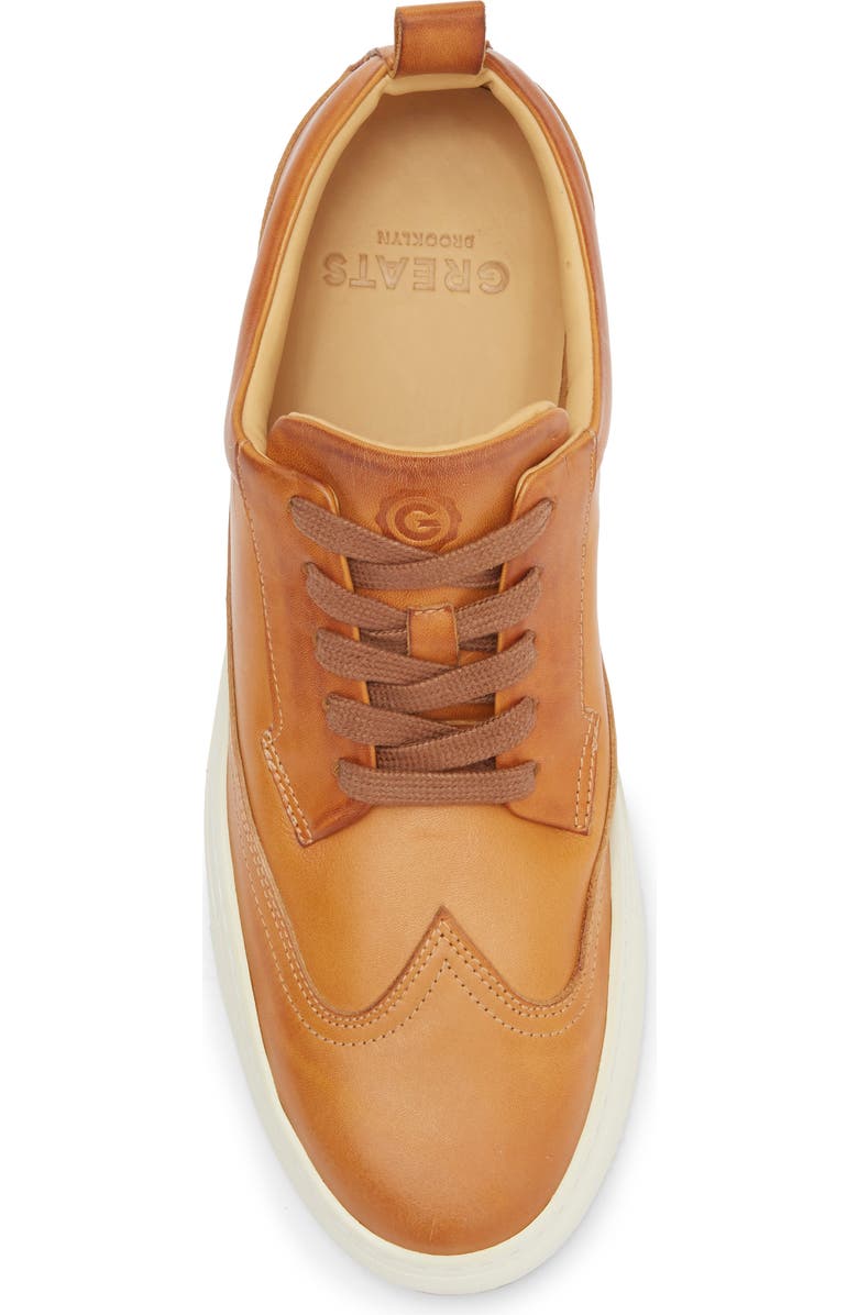 GREATS Royale Court Leather Sneaker, Alternate, color, Cuoio