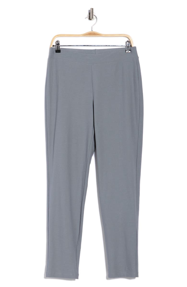 Eileen Fisher Slim Ankle Pants, Alternate, color, Steel
