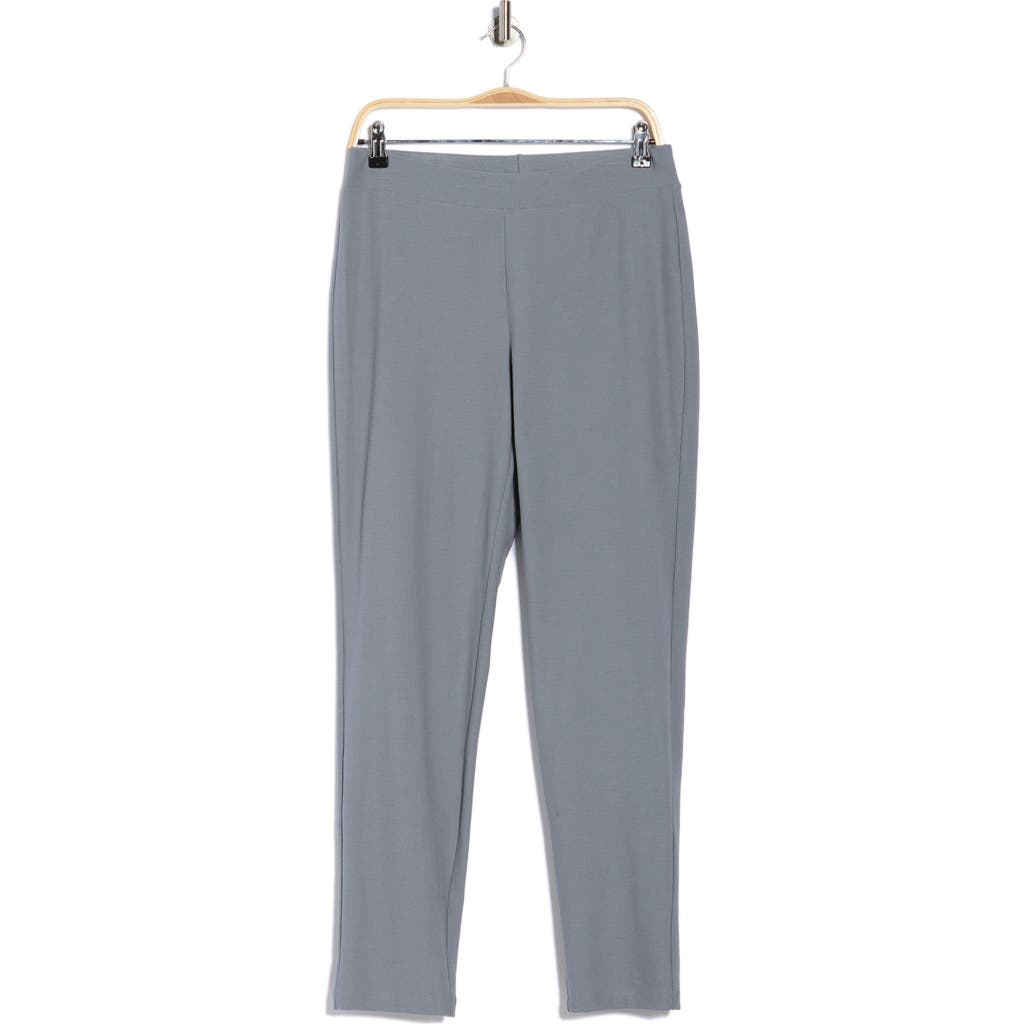 Eileen Fisher Slim Ankle Pants In Blue