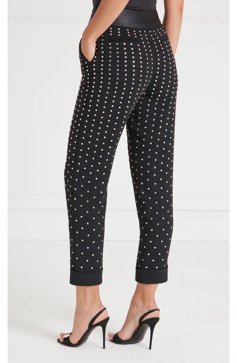 Temperley London Alexandrea Trousers, Alternate, color, Black