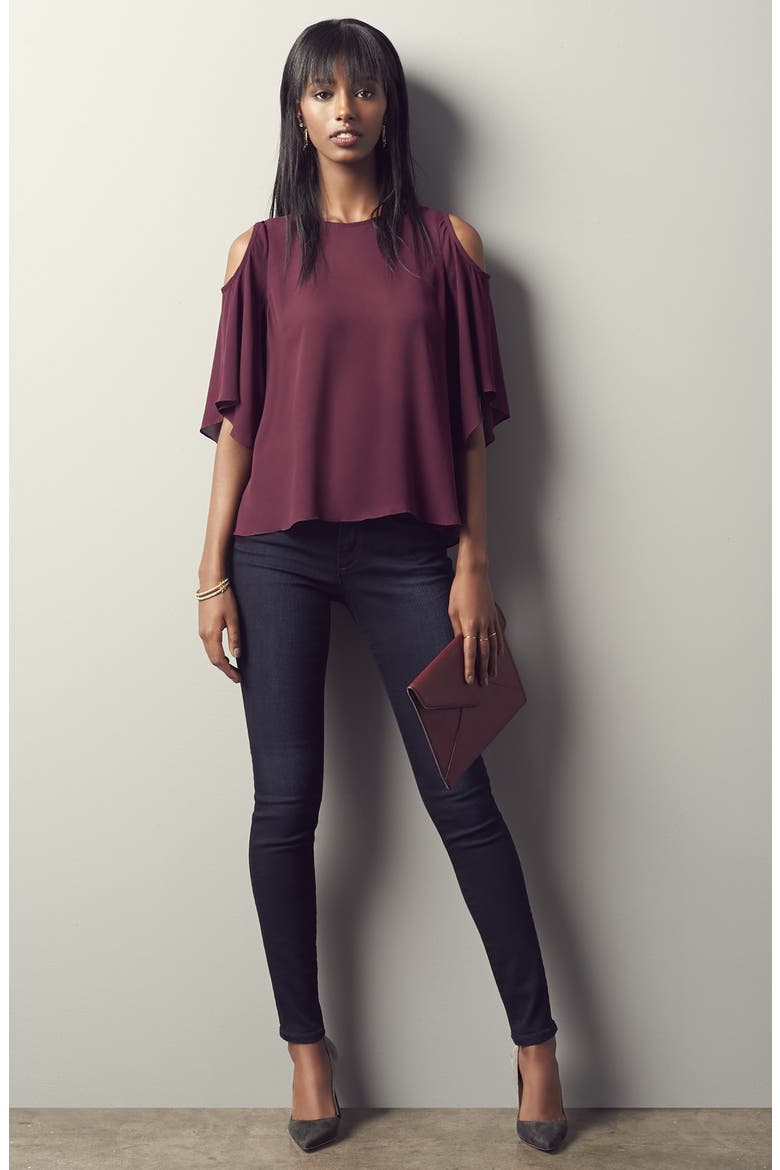'Flawless - #Hello' Skinny Jeans, Alternate, color, BLAIRE