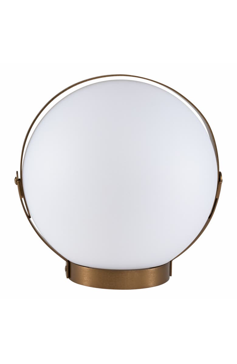 Allsop Home & Garden Moonrise Portable Rechargeable LED Lantern, Main, color, Bronzed