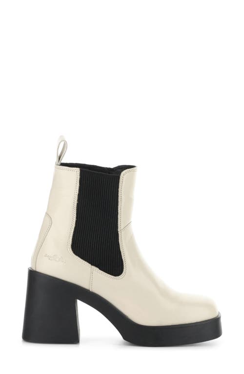 Bos. & Co. Veil Waterproof Platform Bootie In Neutral