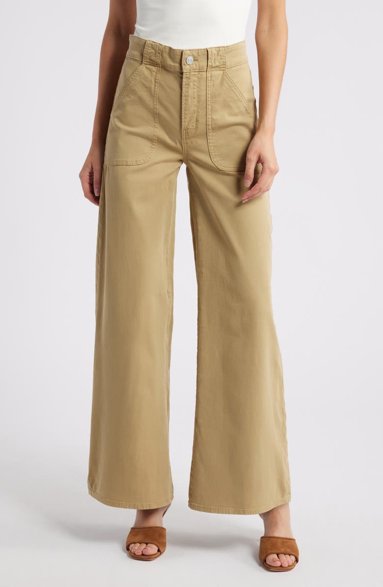 FRAME Modern Patch Pocket Wide Leg Pants, Main, color,