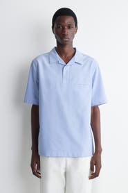 COS Oxford Cotton Popover Shirt