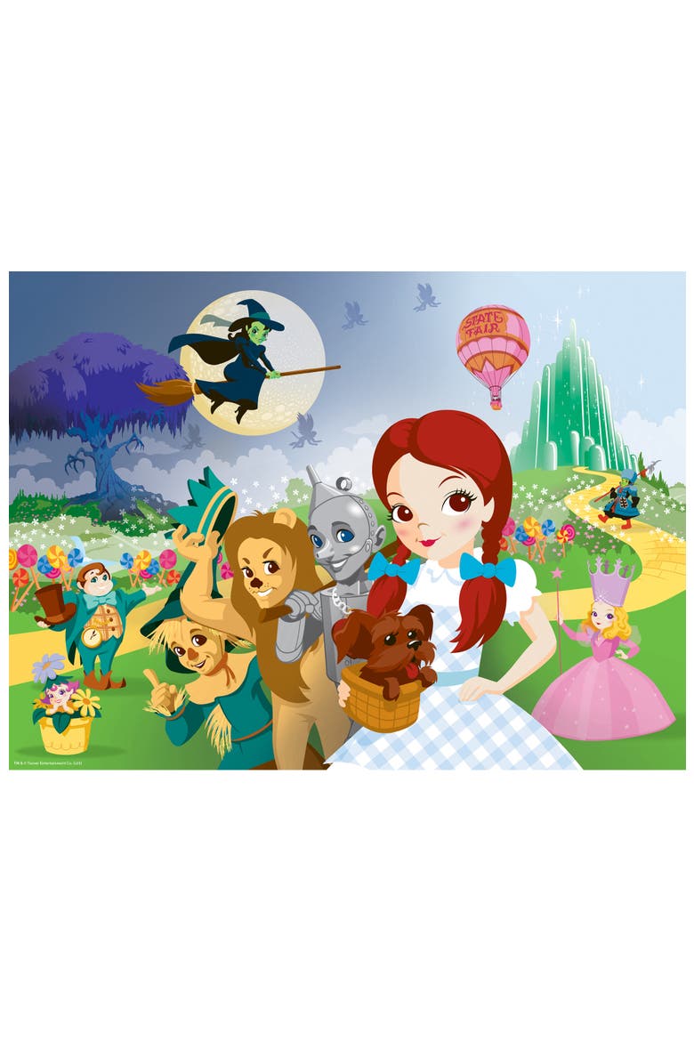 Follow the Yellow Brick Road 48pc Puzzle, Alternate, color, Multicolor