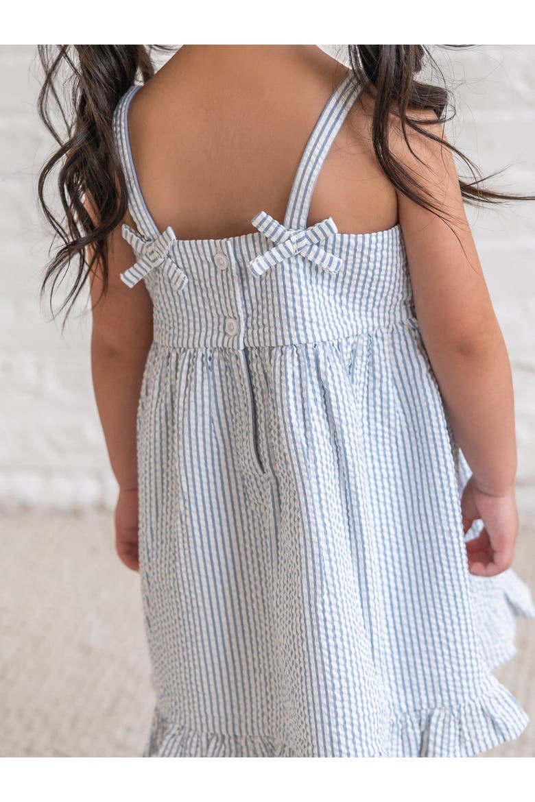 Organic Juliette Seersucker Tank Dress, Alternate, color, Shore Stripe/Sea