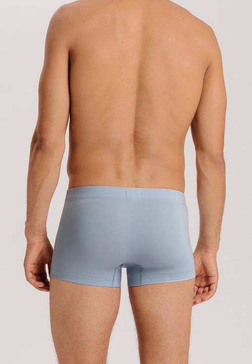 Hanro Cotton Essentials 2-pack Cotton Boxer Briefs With Covered Waistband In Multi