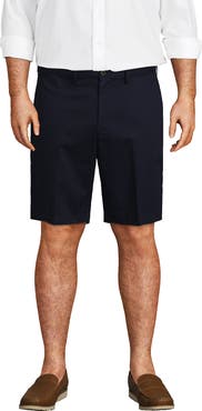 Lands' End Comfort Waist 9" No Iron Chino Shorts