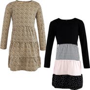 Hudson Baby Two Pack of Long-Sleeve Dress