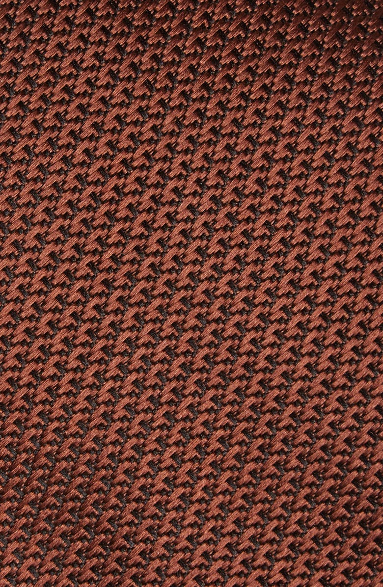 TOM FORD Two-Tone Basket Weave Silk Tie, Alternate, color, 