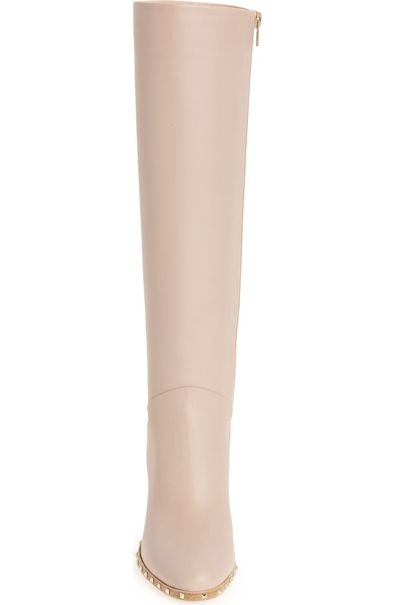 Valentino Garavani Valentino 'Soul Stud' Tall Boot, Alternate, color,