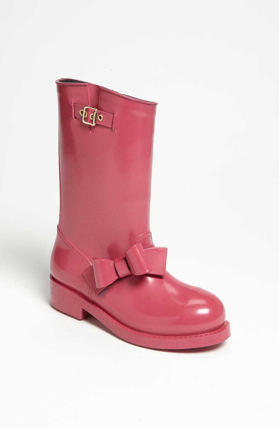 Moto Rain Boot, Main, color, FUCHSIA GLOSS