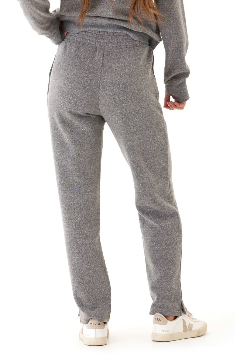 Neve Triblend Fleece Sweatpants, Alternate, color, HEATHER GREY