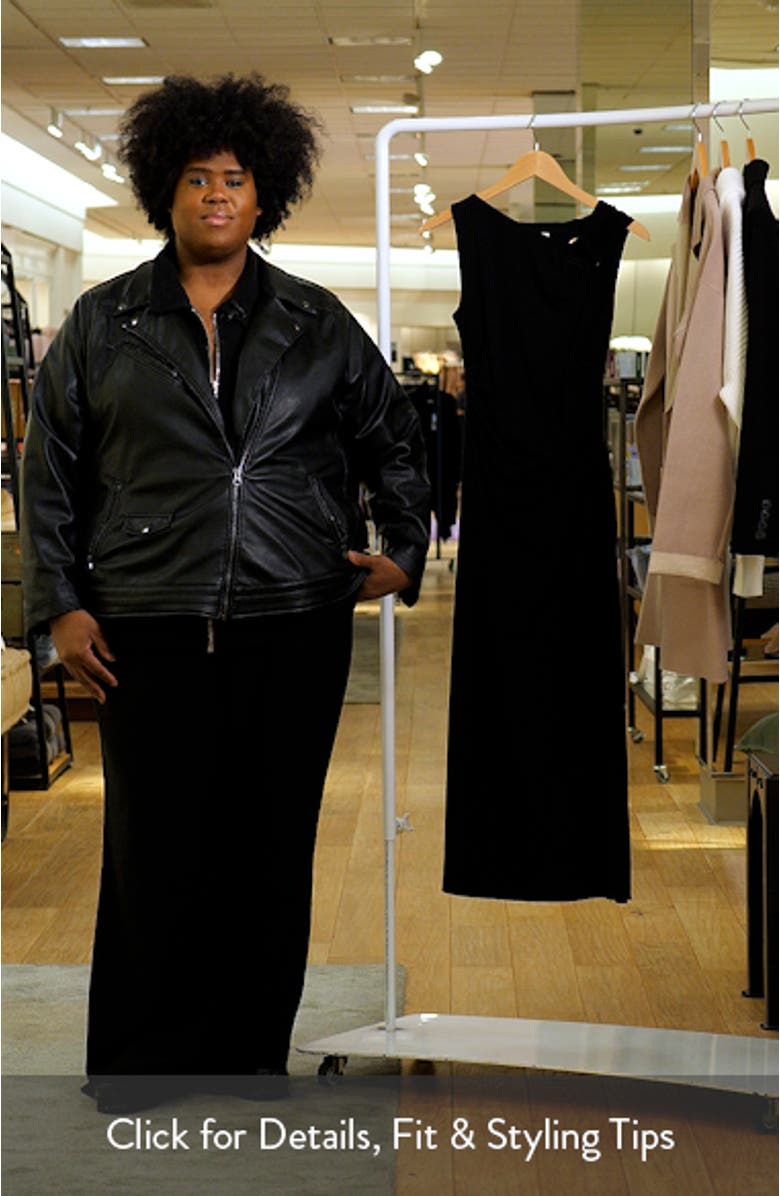 Asymmetric Neck Midi Dress, sales video thumbnail