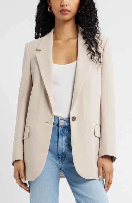 Curator Crepe Relaxed Blazer
