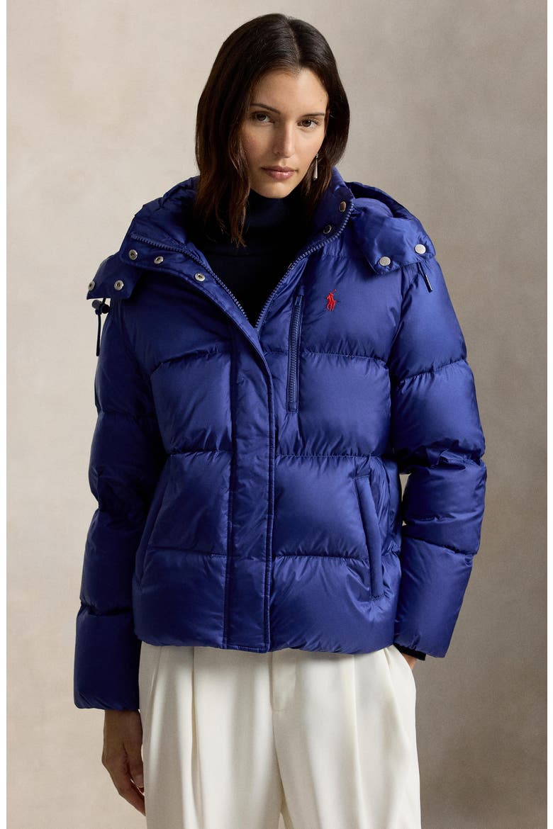 Mid-Weight Down Puffer Jacket, Alternate, color, CHARTER BLUE
