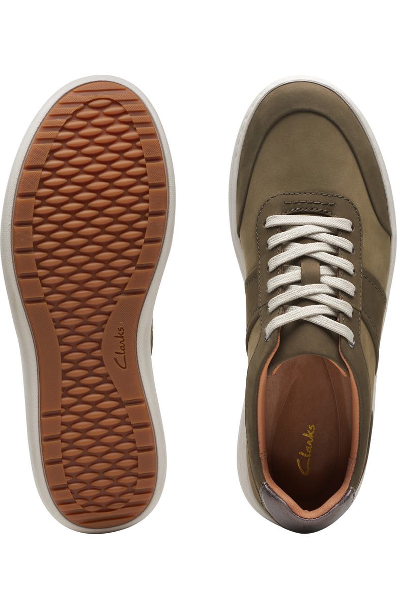 Clarks<sup>®</sup> Nalle Fern Sneaker, Alternate, color, Olive Combi