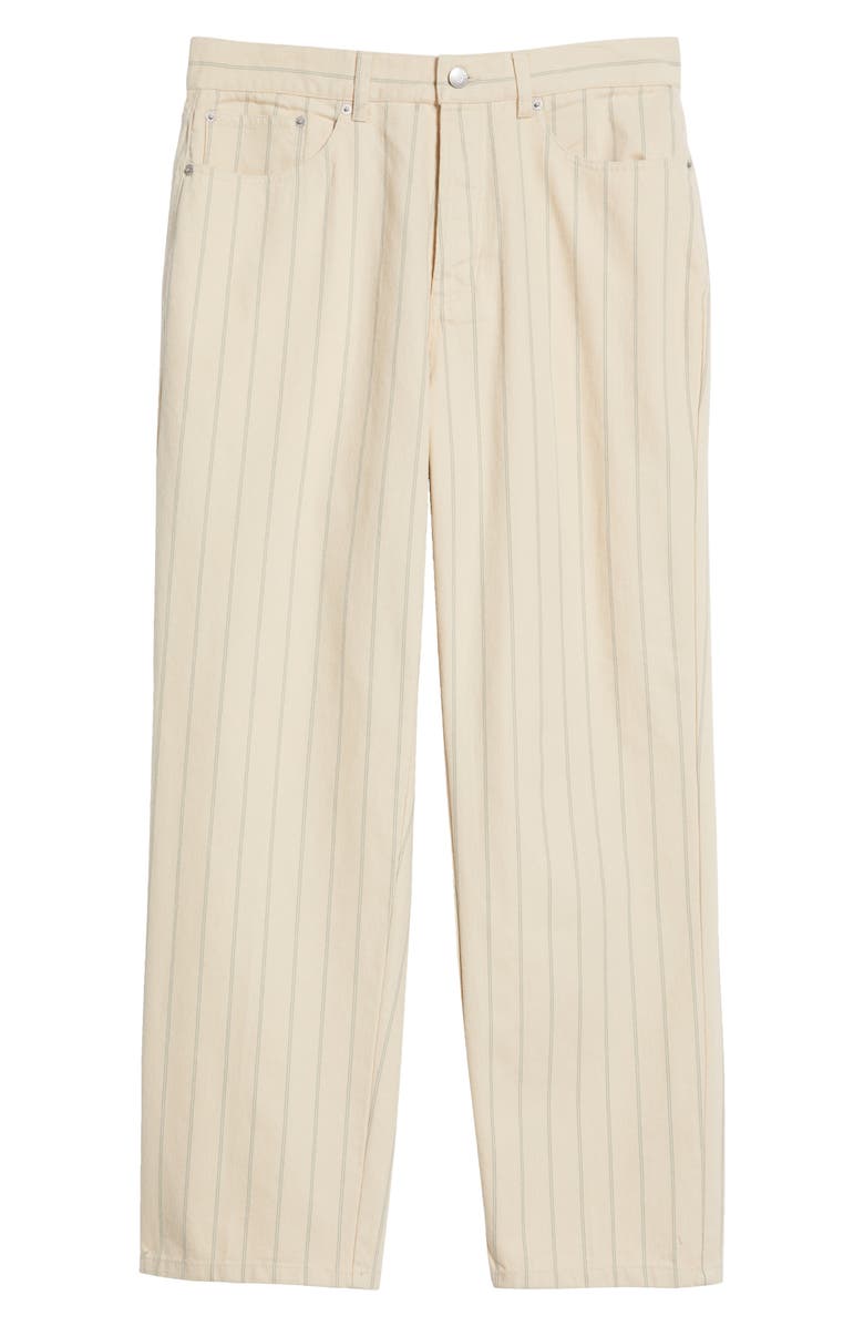 Obey Classic Stripe Baggy Fit Jeans, Alternate, color, 