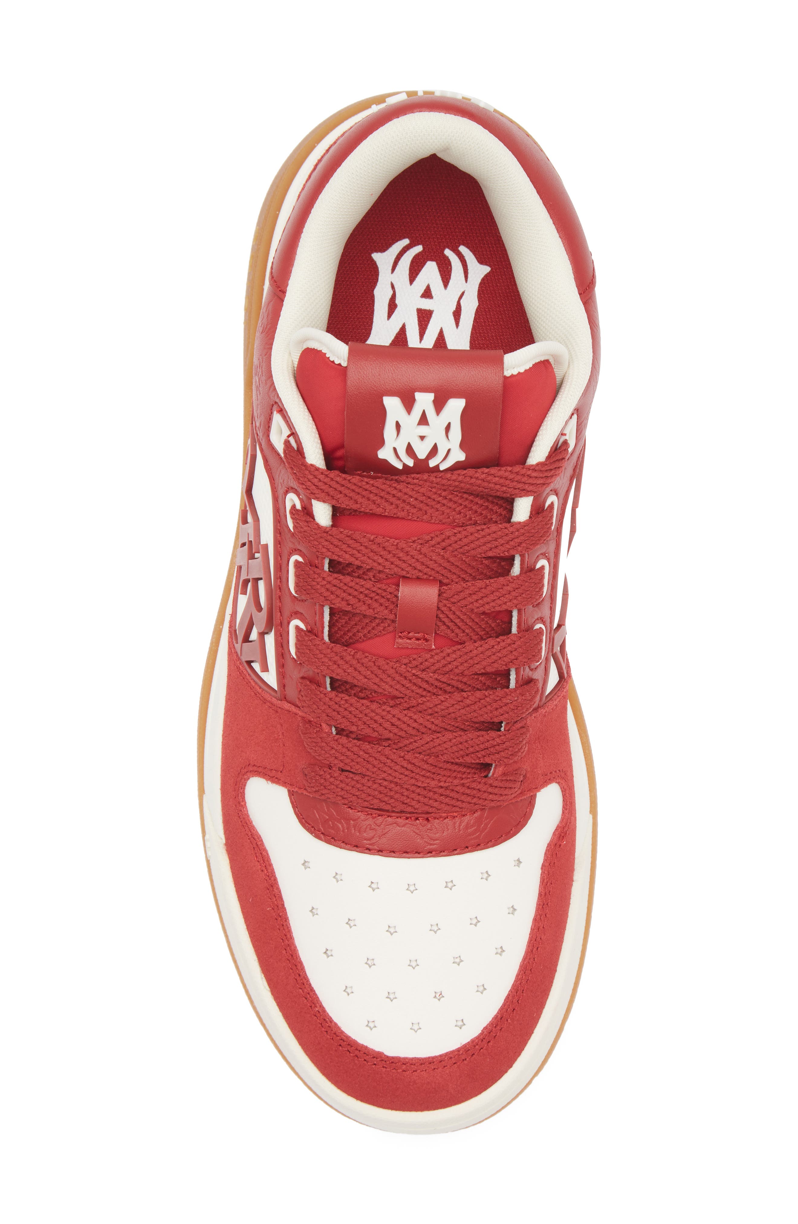 AMIRI Classic Low Top Sneaker, Alternate, color, Red Rose