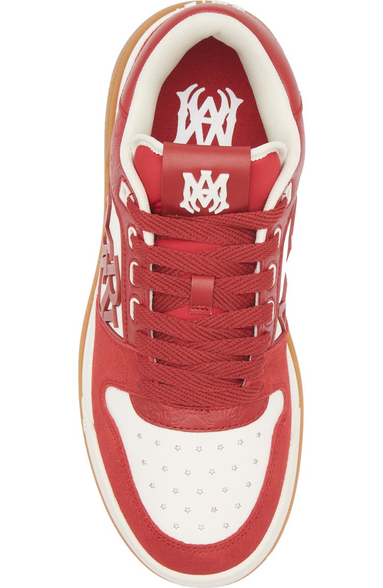 AMIRI Classic Low Top Sneaker, Alternate, color, Red Rose