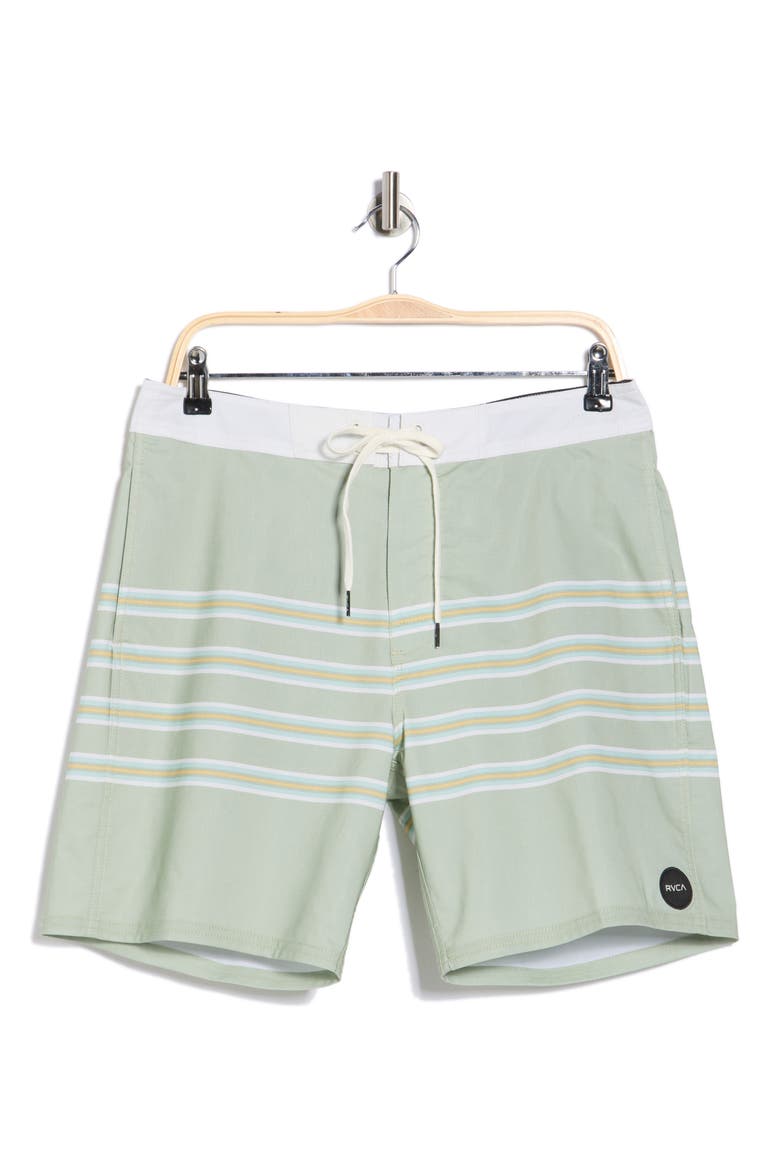 County Line Swim Trunks, Alternate, color, LIGHT OLIVE
