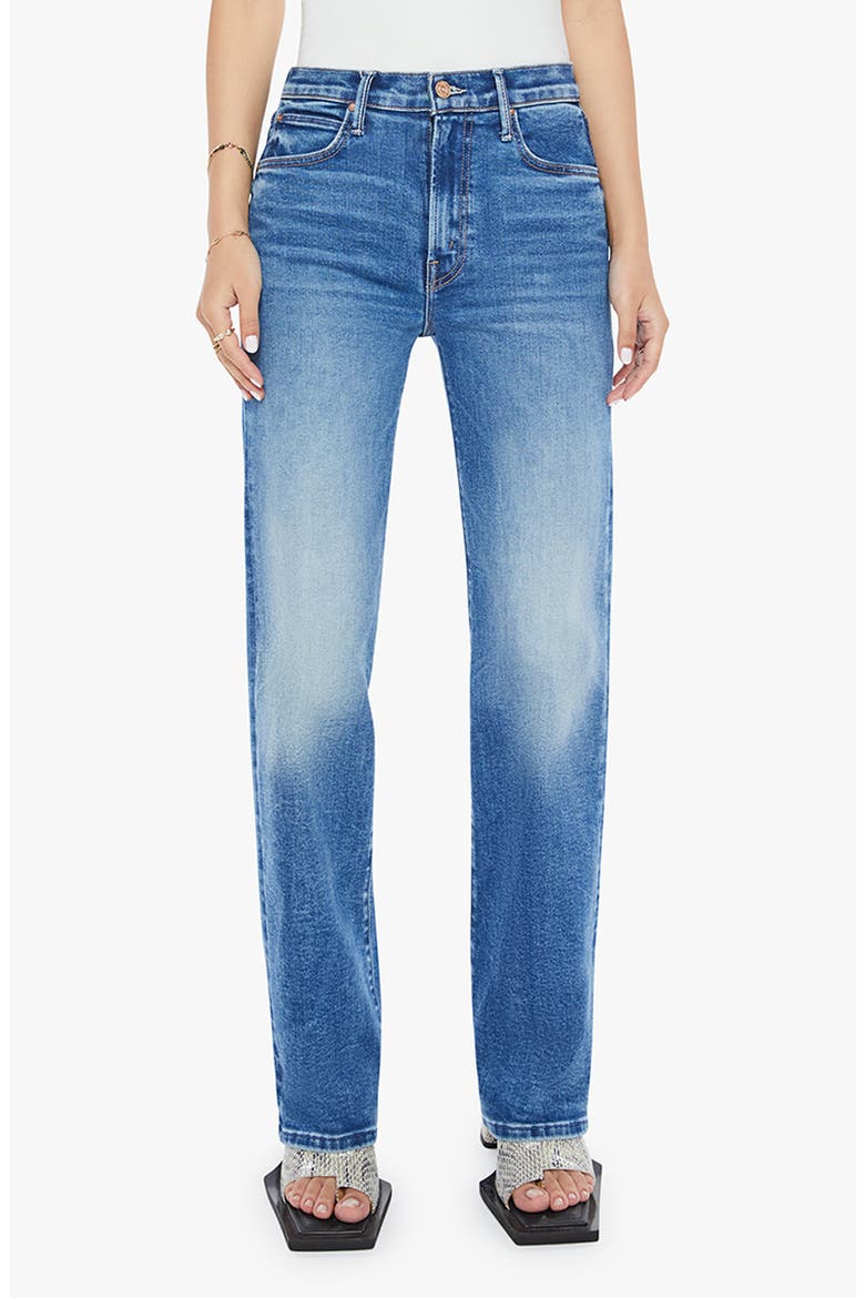 Lil Kick It High Waist Straight Leg Jeans (Women) | Nordstrom