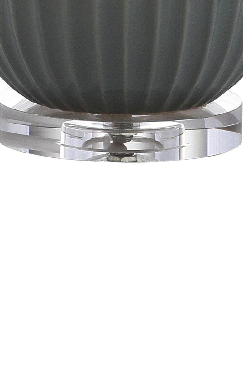 JONATHAN Y Thatcher 28.25" Contemporary Transitional Ceramic LED Table Lamp, Alternate, color, Gray