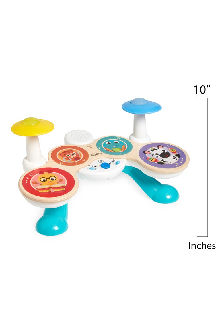 Be+Hape Connected Drums, Alternate, color, WHITE